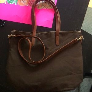 Old navy canvas bag